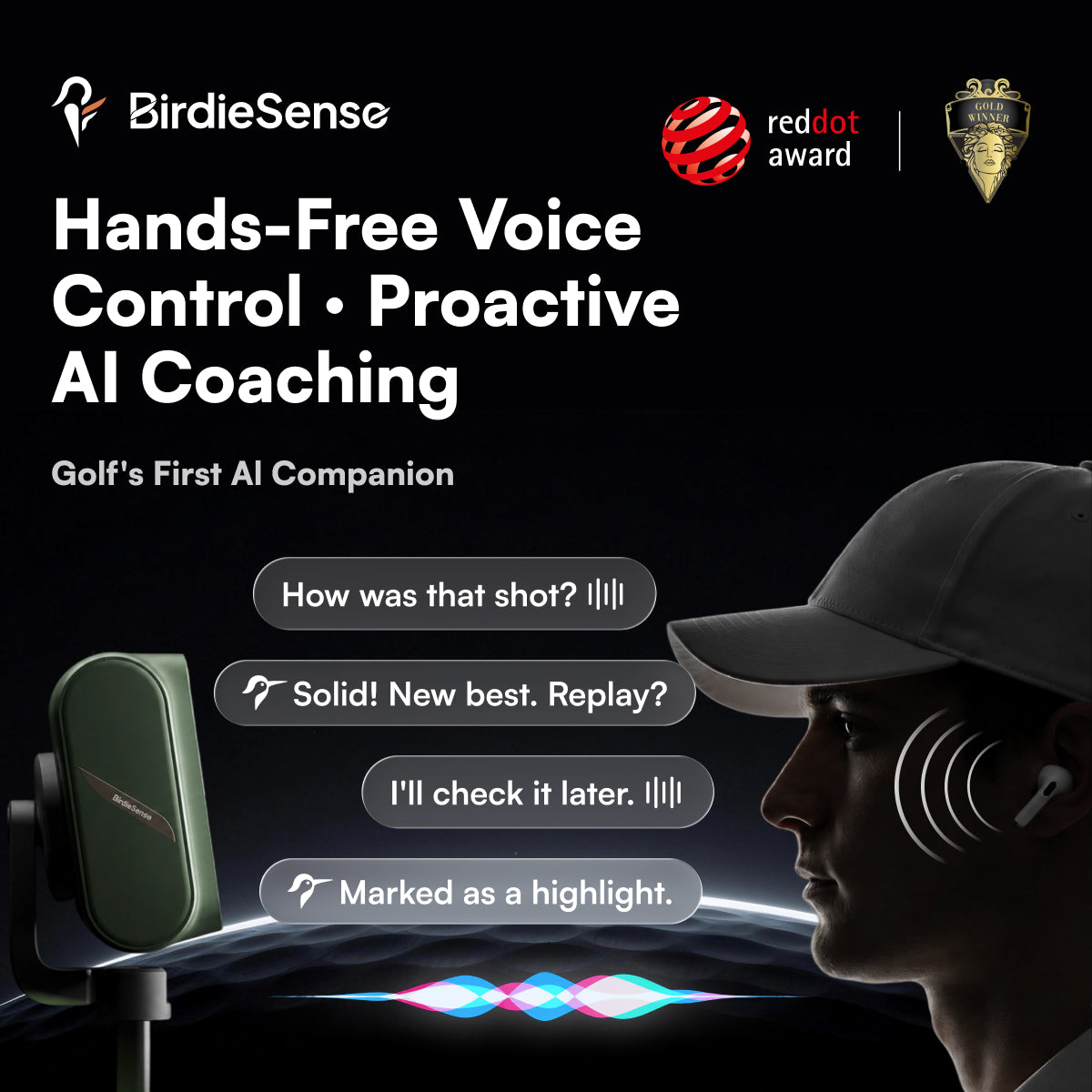 BirdieSense AI Golf Companion - Deposit Reservation
