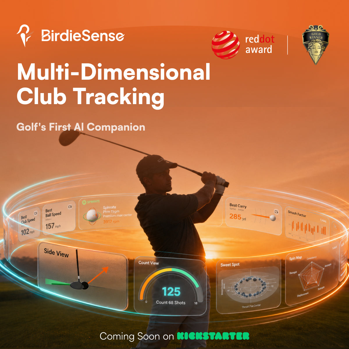 BirdieSense AI Golf Companion - Deposit Reservation
